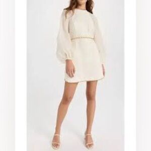 Zimmerman Rouleau Chain Mini Dress Sz-10